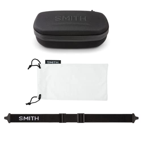 SMITH Embark Sunglasses – Performance Sports Sunglasses with Removable Side Shields for Skiing, Snowboarding & More – For Men & Women – Matte Black + Copper Blue Mirror ChromaPop Photochromic Lenses