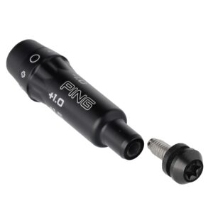 QUEEN3C Golf Shaft Adapter fits tip 0.335" Shaft, Compatible with PING G430, G425, G410 Drivers & Fairway Woods. (LH, 0.335")