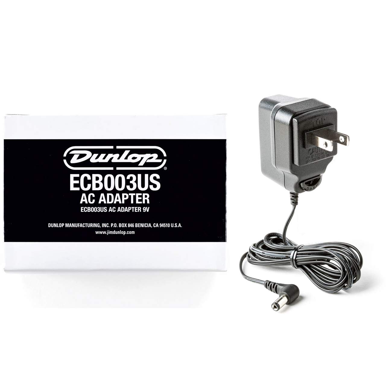 Briskdrop Dunlop DVP5 Volume (X) 8 Pedal Bundle with 2 Patch Cables and Dunlop ECB003 Power Supply