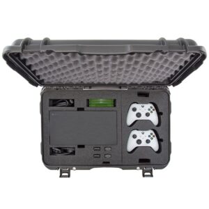 Nanuk 938 Waterproof Hard Case with Wheels and Foam Insert for Xbox Series X or S - Black