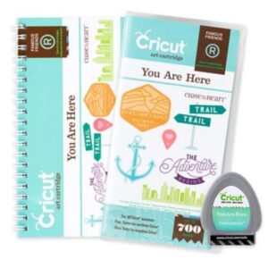 you are here cricut cartridge by close to my heart