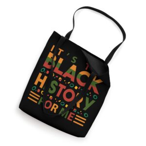 It's the black history for me - black history month 2022 Tote Bag