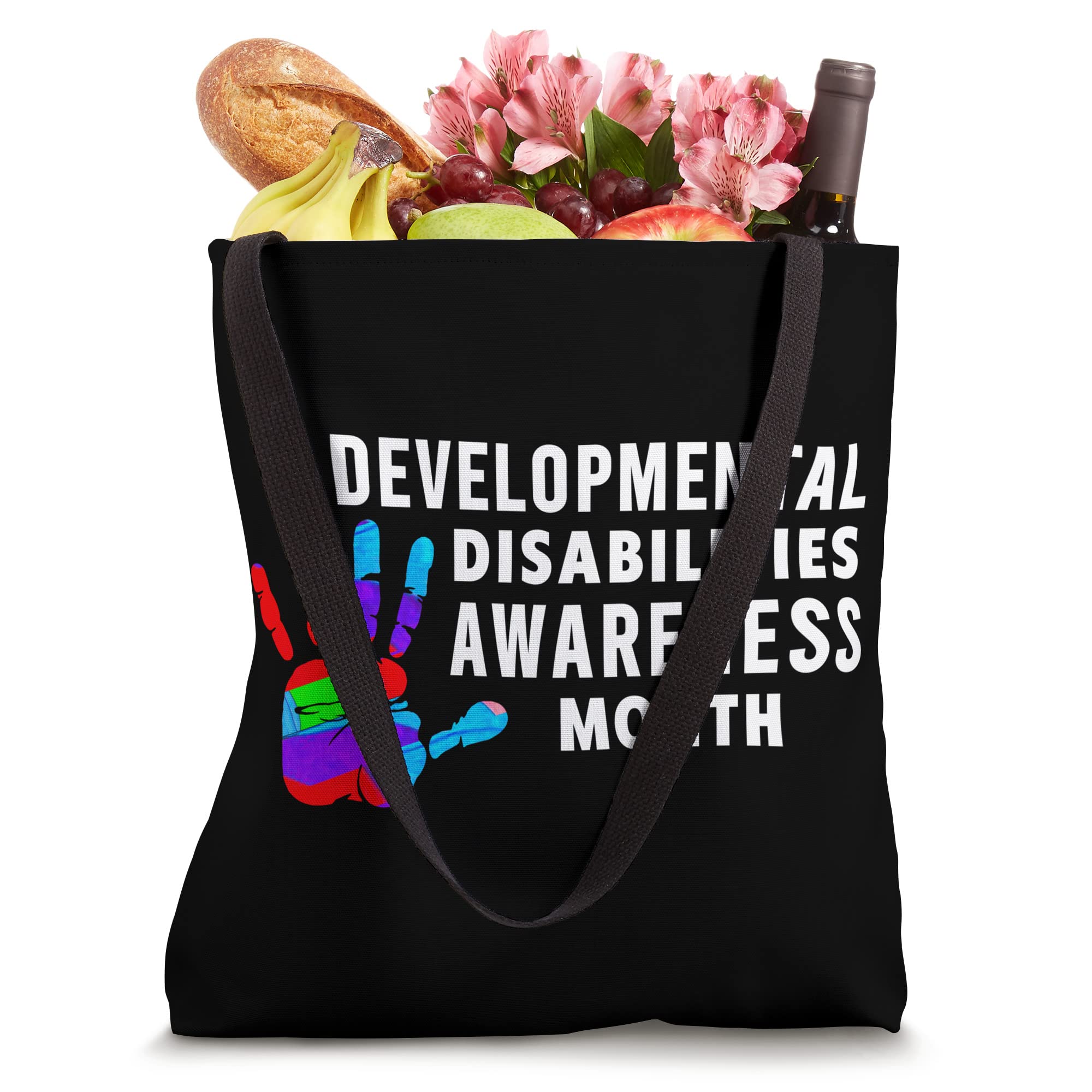 march Is National Developmental Disabilities Awareness Month Tote Bag