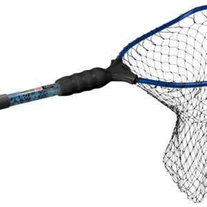 Ego S1 Slider Fishing Net, Ultimate Fishermen’s Tool Fixed Handle, Replaceable Head, Salt & Freshwater, 14x16 Inch Hoop