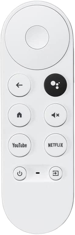 Replacement Remote for Google Chromecast 4k Snow Streaming Media Player (Remote Control ONLY) - GA01919REM GA01919-US