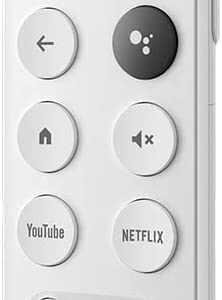 Replacement Remote for Google Chromecast 4k Snow Streaming Media Player (Remote Control ONLY) - GA01919REM GA01919-US