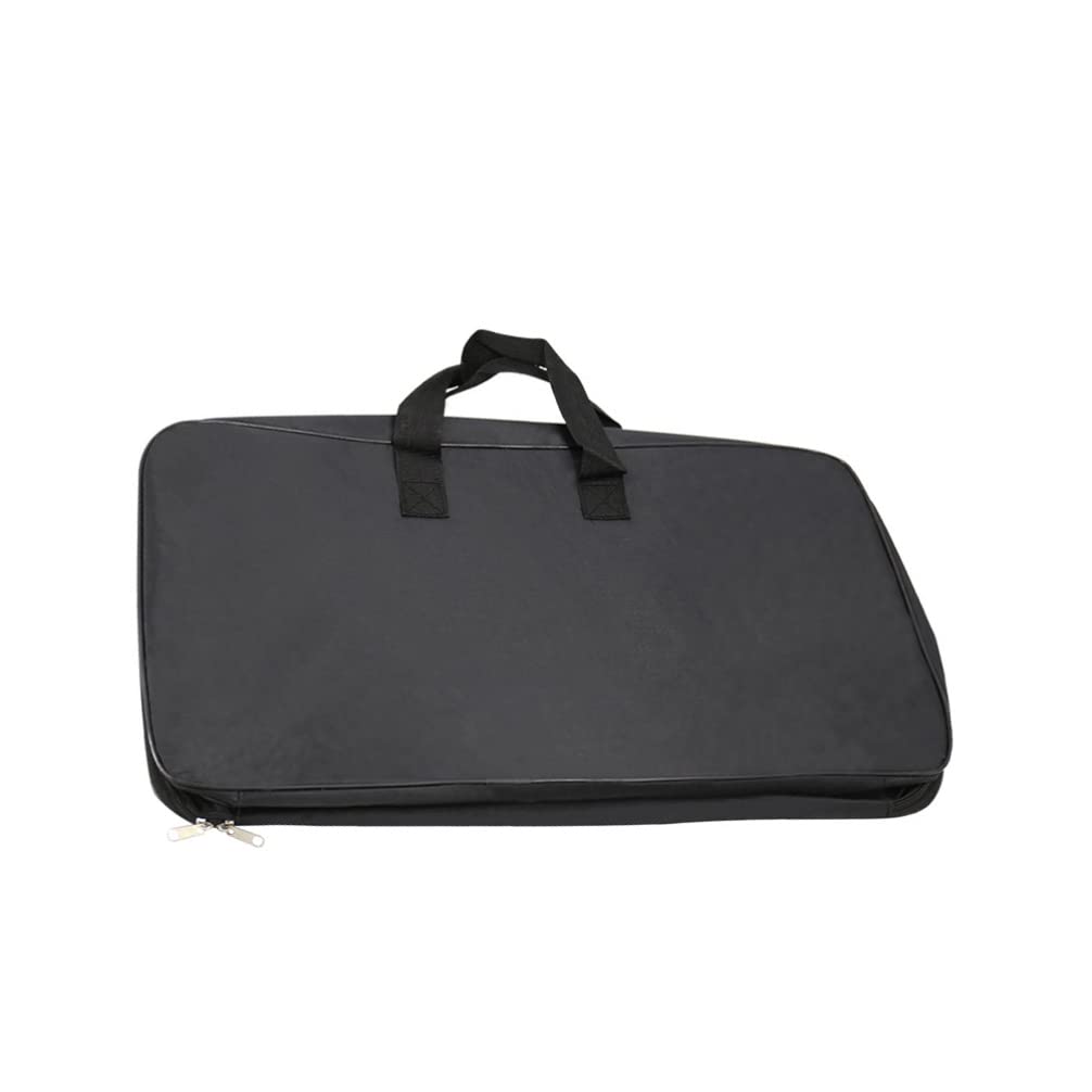 Portable Music Stand Storage Bag: Musical Score Organizer Case Musical Stand Rack Oxford Cloth Carrying Pouch Black