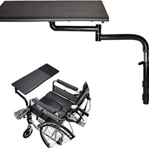 oiakus Wheelchair Lap Tray, Light-Weight & Sturdy ABS Materials - Work Table Mobility Accessory Attachment for Manual Powered or Electric Wheelchairs.