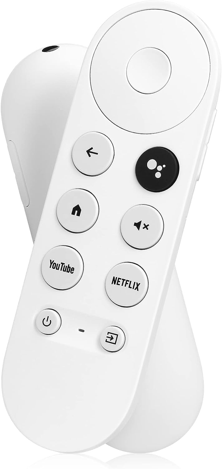 Replacement Remote for Google Chromecast 4k Snow Streaming Media Player (Remote Control ONLY) - GA01919REM GA01919-US