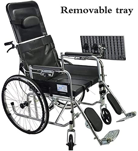 oiakus Wheelchair Lap Tray, Light-Weight & Sturdy ABS Materials - Work Table Mobility Accessory Attachment for Manual Powered or Electric Wheelchairs.