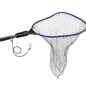 Ego S1 Slider Fishing Net, Ultimate Fishermens Tool Fixed Handle, Replaceable Head, Salt & Freshwater, 19x21 Inch Hoop