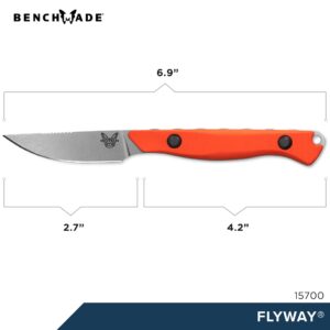 Benchmade - Flyway 15700 Hunting Knife with Orange G10 Handle (15700)