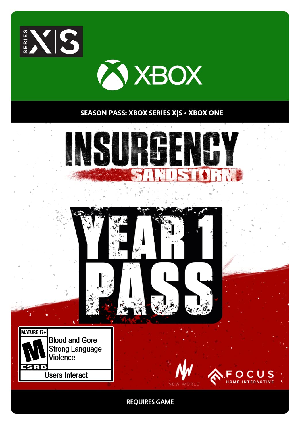 Insurgency: Sandstorm - Year 1 Pass - Xbox [Digital Code]