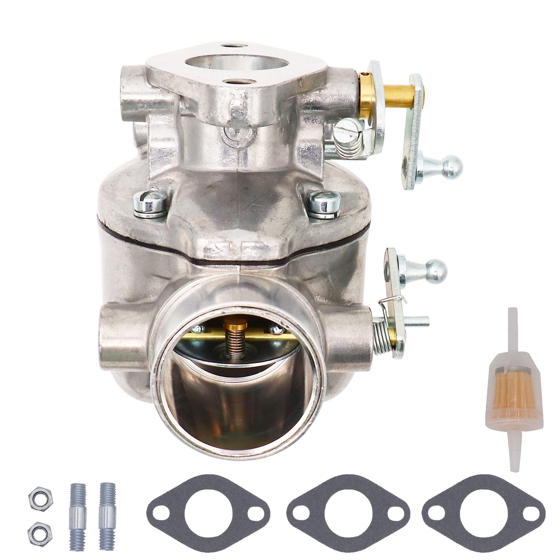 THUNDERMINGO New Carburetor For Ford Tractors Carb 601 701 501 2000 2030 2031 Marvel Schebler Carb TSX 765 4 Cyl 2110 2120 2130 1962-1964 621 631 641 651 661 671 681 741 B8NN9510A 312954