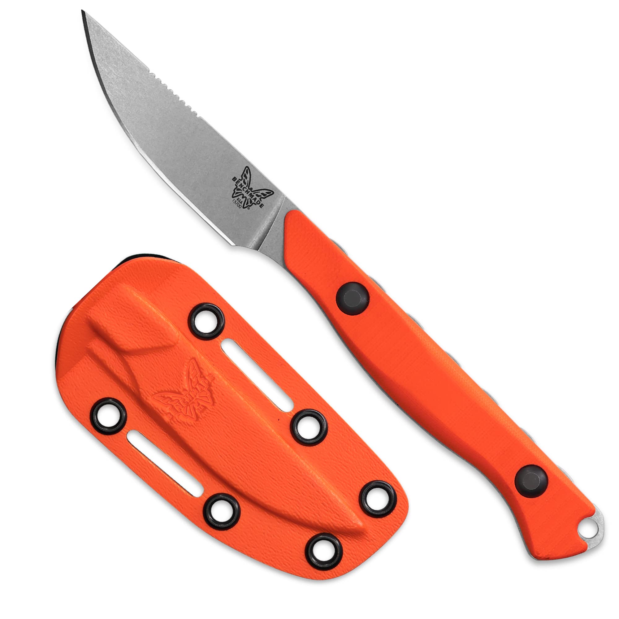 Benchmade - Flyway 15700 Hunting Knife with Orange G10 Handle (15700)