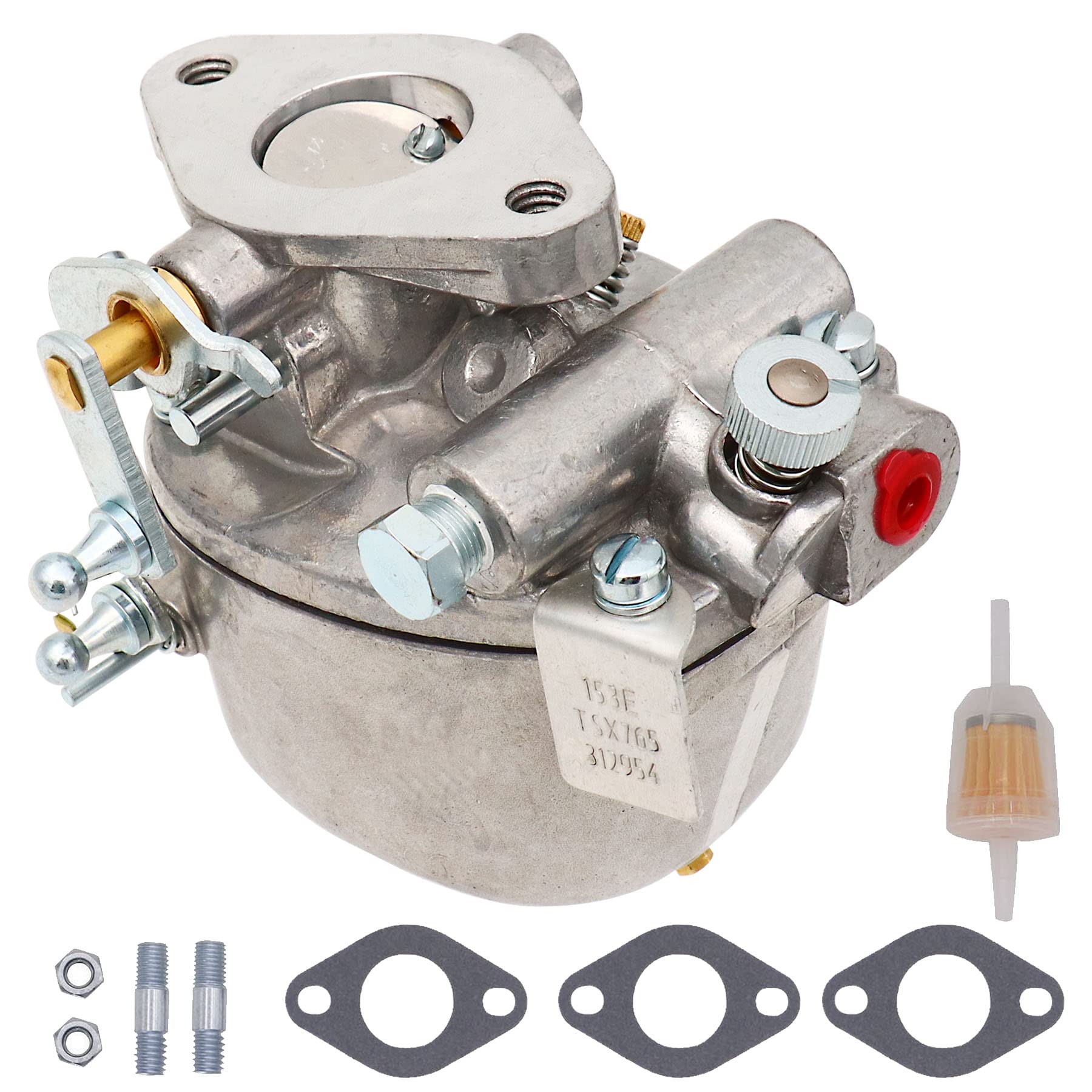 THUNDERMINGO New Carburetor For Ford Tractors Carb 601 701 501 2000 2030 2031 Marvel Schebler Carb TSX 765 4 Cyl 2110 2120 2130 1962-1964 621 631 641 651 661 671 681 741 B8NN9510A 312954