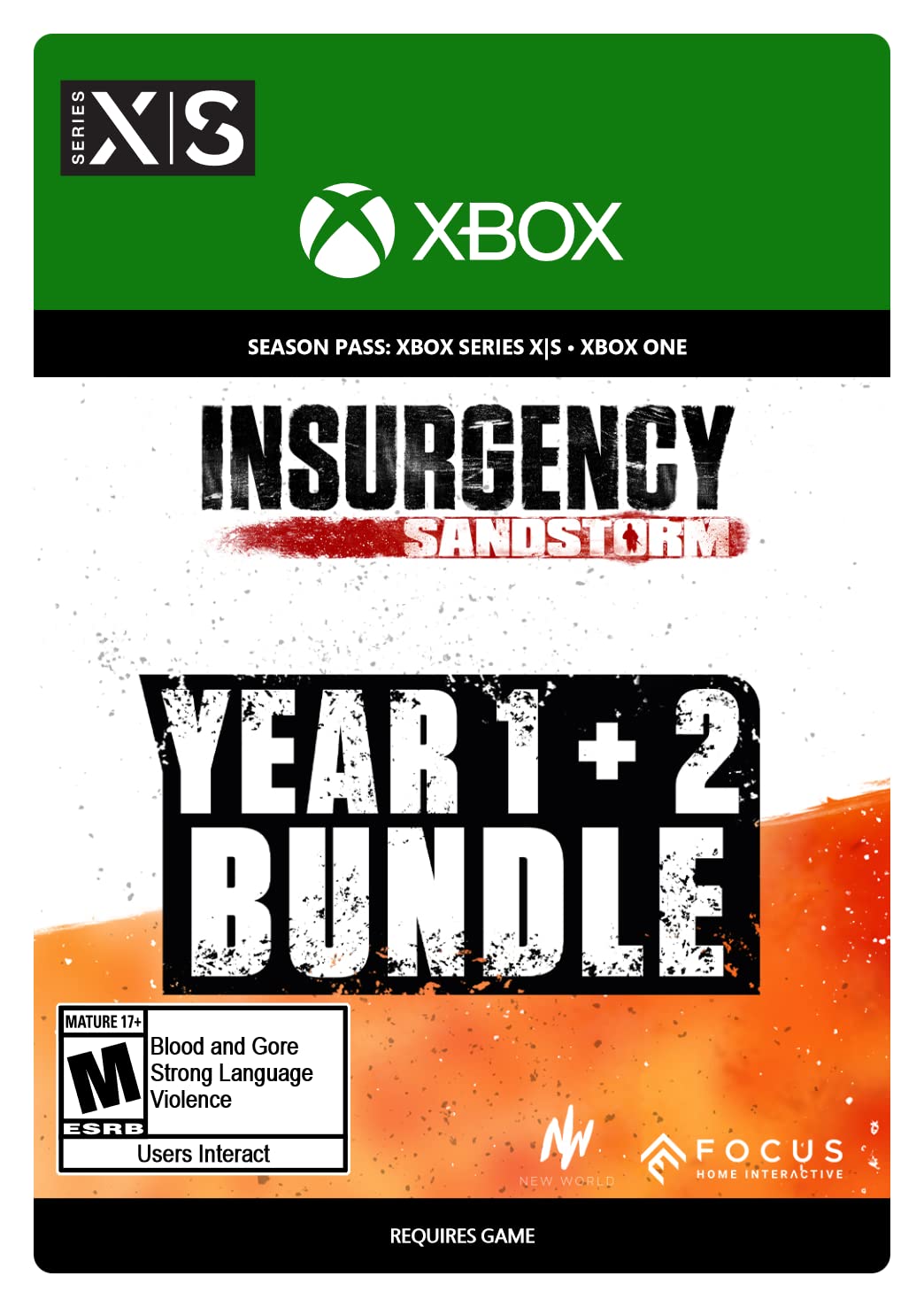 Insurgency: Sandstorm - Year 1 Pass + Year 2 Pass - Xbox [Digital Code]