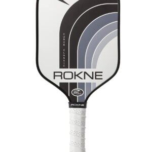 ROKNE Curve Classic Pickleball Paddle | USAPA Approved Fiberglass Pickleball Paddles | Elevate Your Game with Precision Engineering & Comfort | ProGrit Texture for Max Spin & Power | Paddle