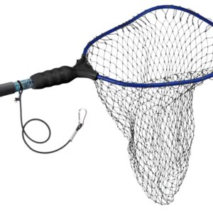 Ego S1 Slider Fishing Net, Ultimate Fishermen’s Tool Fixed Handle, Replaceable Head, Salt & Freshwater, 17x19 Inch Hoop