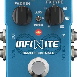 TC Electronic Guitar Delay Effects Pedal, Blue (Infinite Sample Sustainer)