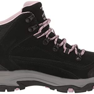 Skechers Sport Women's Women's Trego-Alpine Trail Hiking Shoe, BKLV=Black/Lavendar, 10