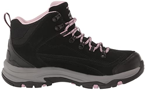 Skechers Sport Women's Women's Trego-Alpine Trail Hiking Shoe, BKLV=Black/Lavendar, 10