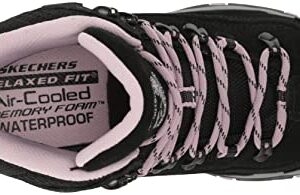 Skechers Sport Women's Women's Trego-Alpine Trail Hiking Shoe, BKLV=Black/Lavendar, 10