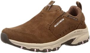 skechers sport women's women's hillcrest hiking shoe, brn =brown, 7 wide