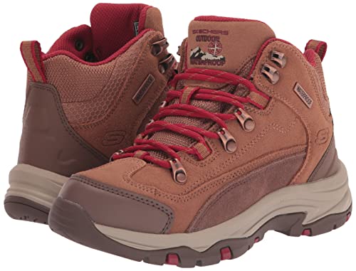 Skechers Sport Women's mens Trego - Alpine Trail Hiking Shoe, Brn =Brown, 8.5 US