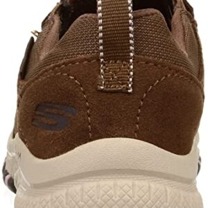 Skechers Sport Women's Women's Hillcrest Hiking Shoe, BRN =Brown, 7 Wide