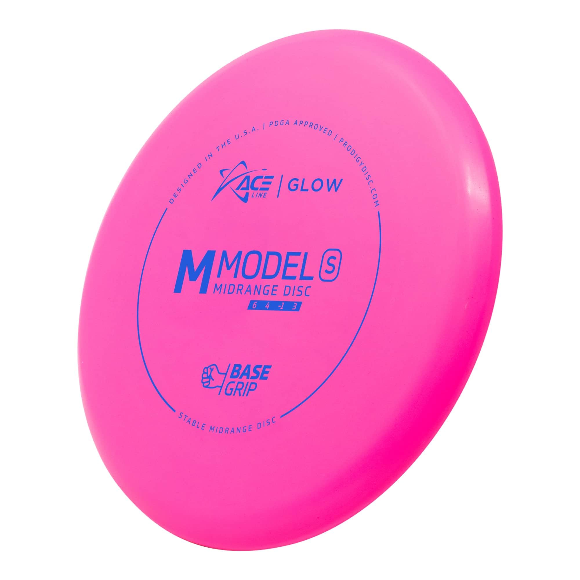 Prodigy Disc Ace Line Glow Base Grip M Model S Midrange Golf Disc [Colors May Vary] - 177-180g