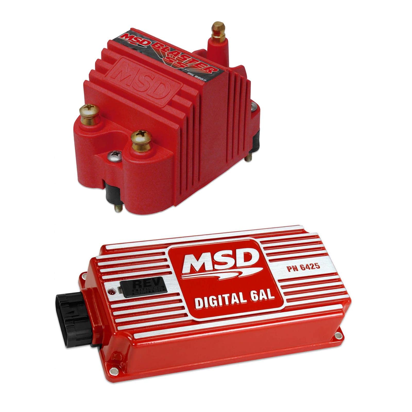 MSD 6425 6AL Digital Ignition Control Box & Blaster SS Coil Kit