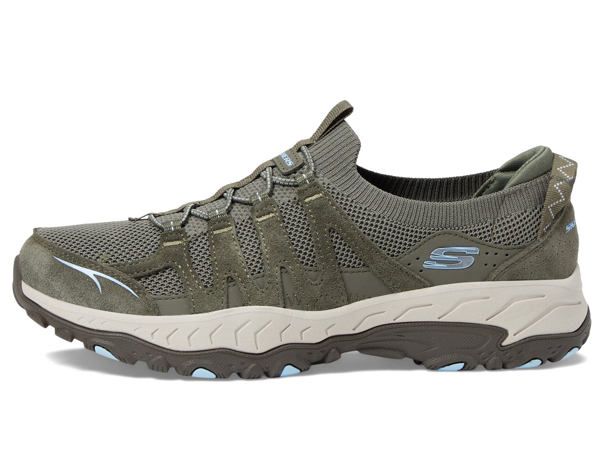 Skechers Sport Women's Women's Grand Peak Hiking Shoe, OLV=Olive, 9