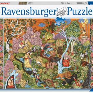 Ravensburger Garden of Sun Signs Puzzle - 3000-Piece Zodiac-Themed Jigsaw | Handcrafted Precision | Durable Blueboard | Perfect Interlocking Fit | FSC-Certified