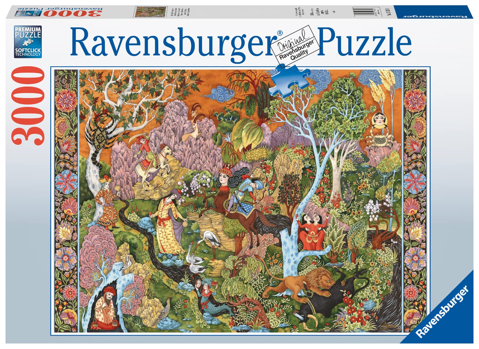 Ravensburger Garden of Sun Signs Puzzle - 3000-Piece Zodiac-Themed Jigsaw | Handcrafted Precision | Durable Blueboard | Perfect Interlocking Fit | FSC-Certified