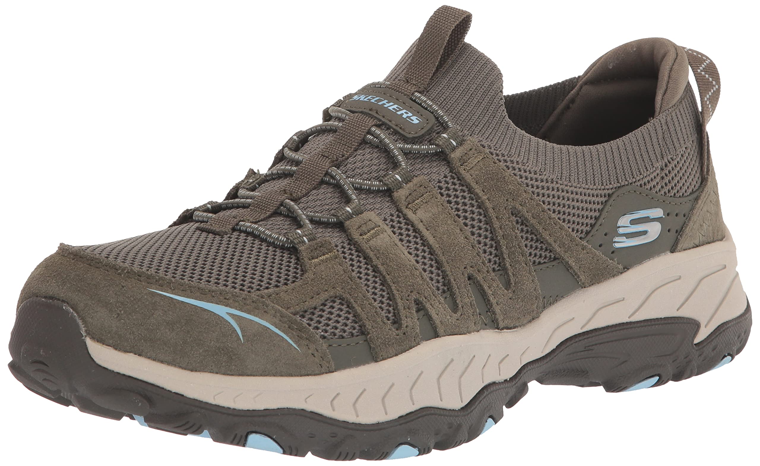 Skechers Sport Women's Women's Grand Peak Hiking Shoe, OLV=Olive, 9