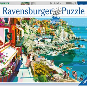 Ravensburger Romance in Cinque Terre 1500 Piece Jigsaw Puzzle for Adults - 16953 - Every Piece is Unique, Softclick Technology Means Pieces Fit Together Perfectly