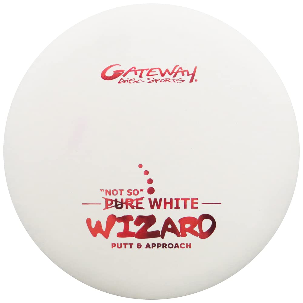 Gateway Disc Sports "Not So Pure White Wizard Putter Golf Disc [Colors May Vary] - 170-172g