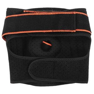 Knee Sleeve, Orange and Black Knee Brace Sports Protection for Sports Sprain for Ligament Injury for Arthritis for Meniscus Injury