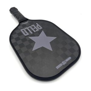 PELLO PXII Carbon Fiber Pickleball Paddles | USA Pickleball Approved | Professional Polypropylene Honeycomb Core | Perfect Balance of Power & Control | Pickle Ball Racquet with Neoprene Case