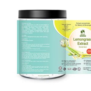 2x Lemongrass Extract Powder - Bionutricia Extract Natural Asian Gourmet Standardized Fresh Beverage or Bakery Ingredient | High Antioxidant