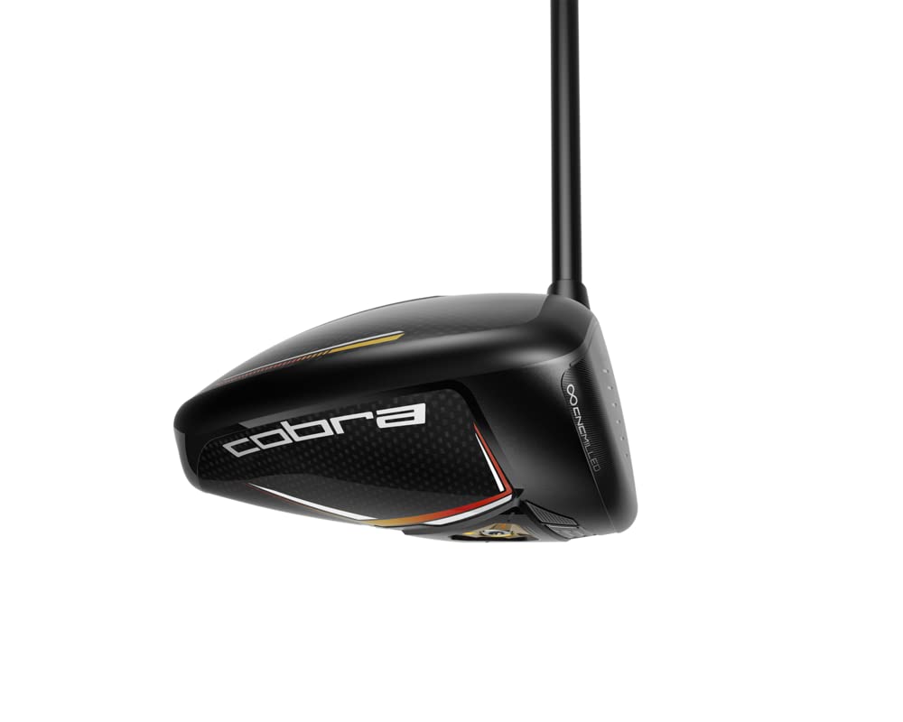 Cobra Golf 2022 LTDX LS Driver Matte Black-Gold Fusion (Men's, Right Hand, Project X Hzrdrus Smoke im10 60, Reg Flex, 10.5)