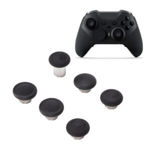 Zopsc-1 Replacement Joysticks Grip Swap Joysticks, 6 in 1 Elite Series 2 Metal Mod Exchange Thumb Joystick Suitable for Xbox One Elite Controller Series 2