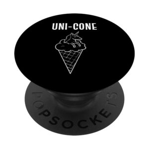 uni-cone ice cream vendor popsockets swappable popgrip