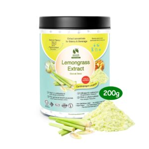 5x bionutricia lemongrass extract powder - refreshing & calming, anti-inflammation