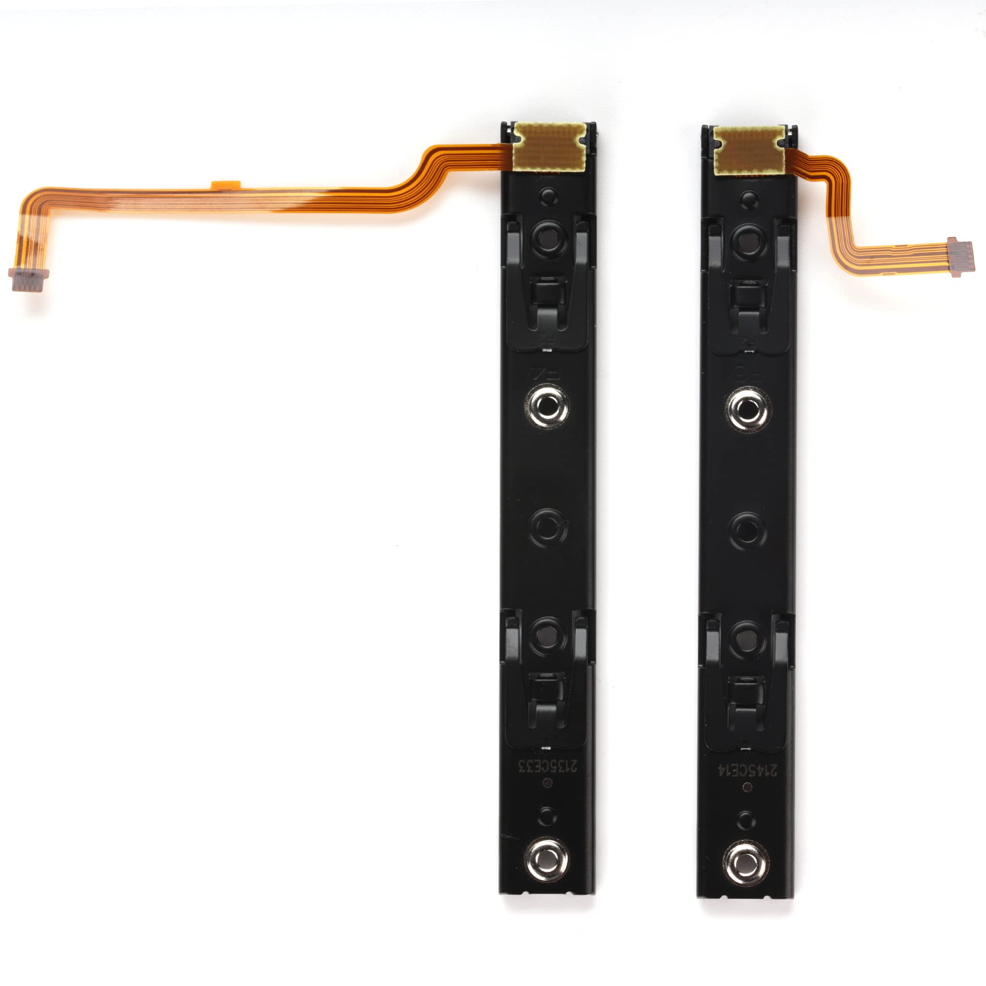 Replacement Left and Right Slider Rail with Flex Cable for Nintendo Switch Console, Joy-Con Ribbon Cable Repair Kit