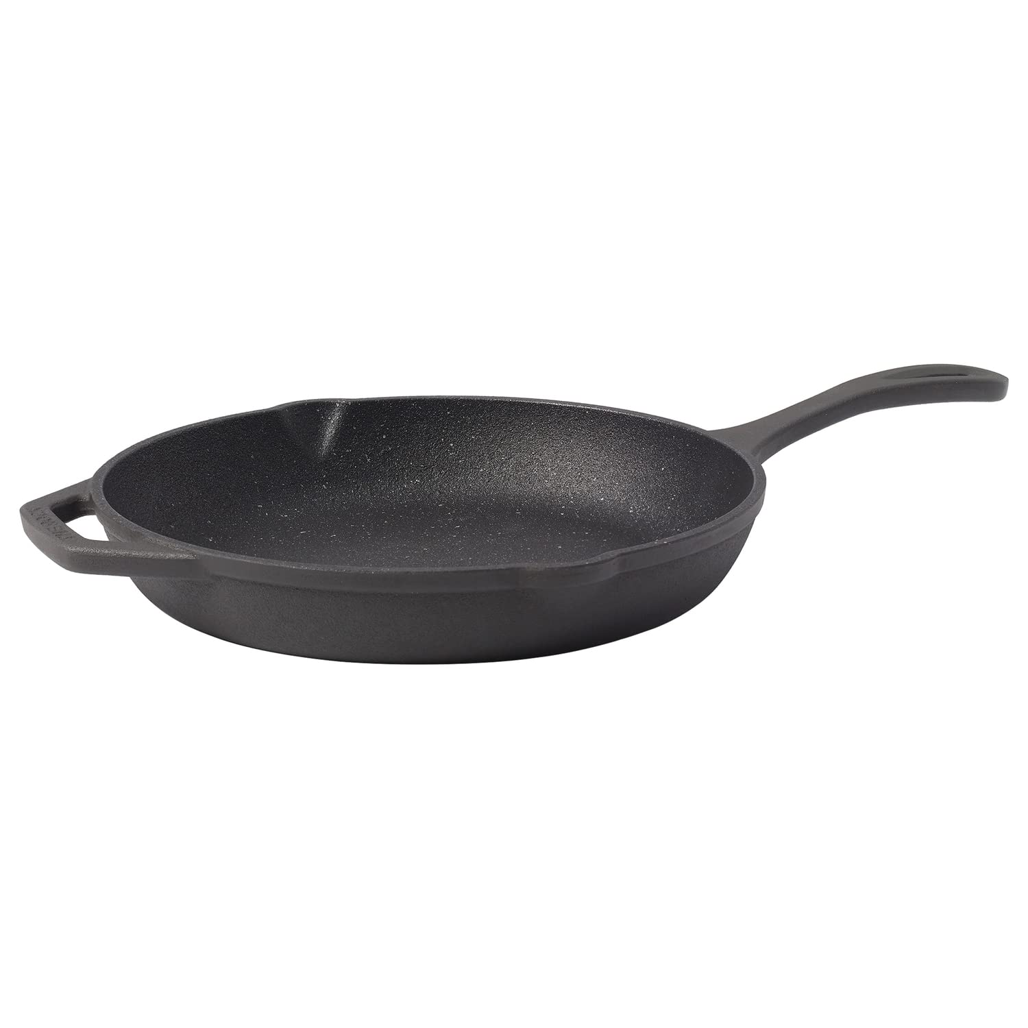 THE ROCK by Starfrit 032224-002-0000 Cast Iron Skillet (12-Inch)