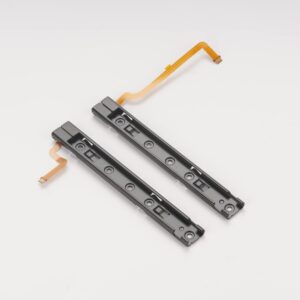 Replacement Left and Right Slider Rail with Flex Cable for Nintendo Switch Console, Joy-Con Ribbon Cable Repair Kit