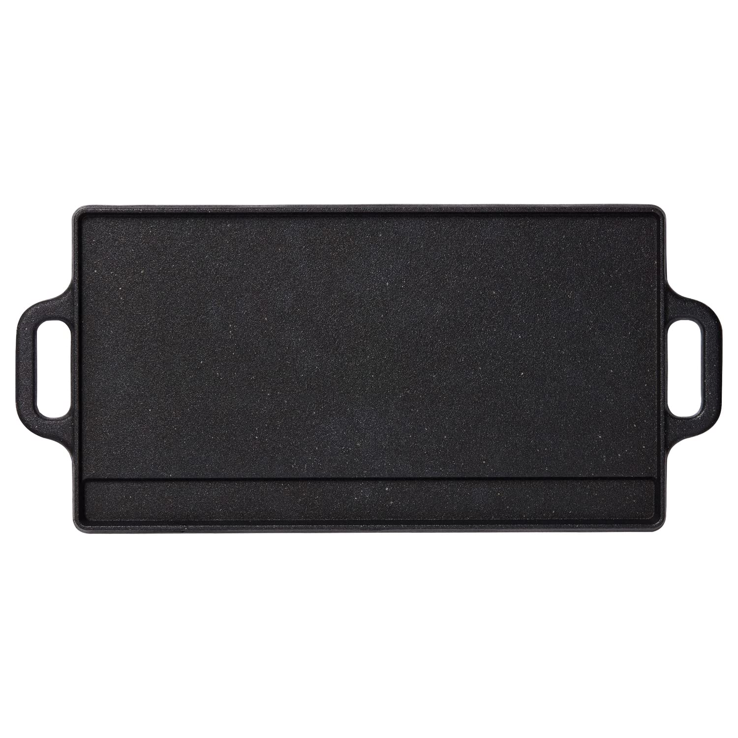 THE ROCK by Starfrit 032225-003-0000 Traditional Cast Iron Reversible Grill/Griddle