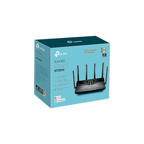 TP-Link Archer ax4400 Wireless and ethernet Router, 5 Ports, Dual-Band 2.4 ghz/5 ghz